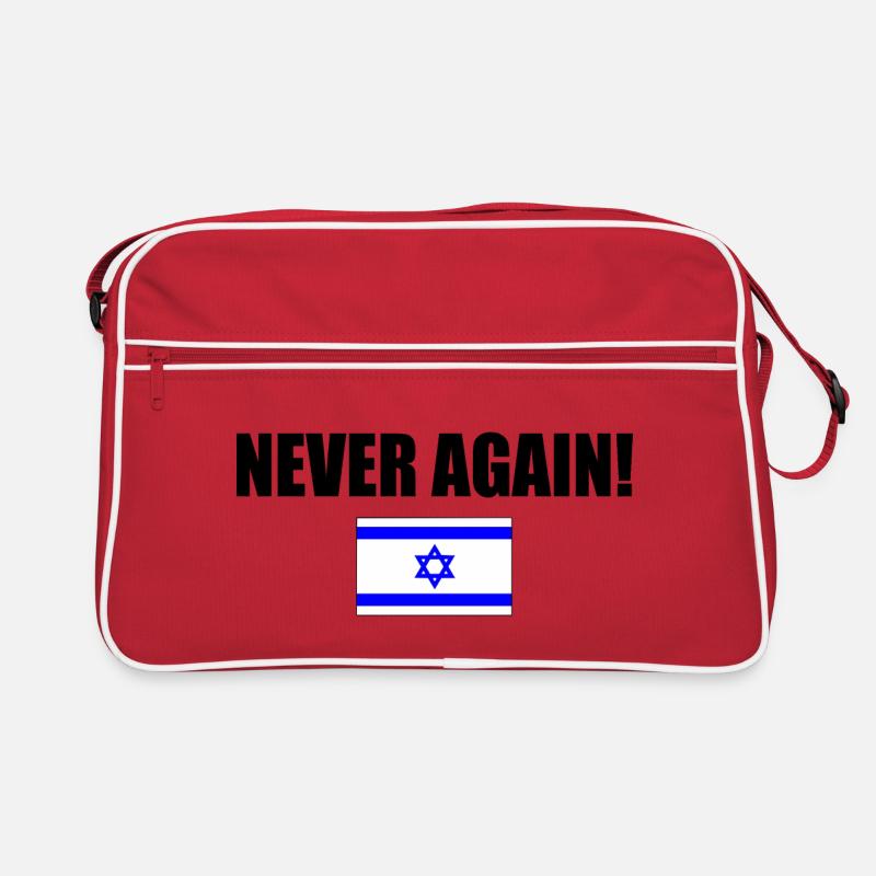 Never again - israel Sac Retro
