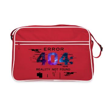 Error: Reality not found - Retro Bag - red/white - Front
