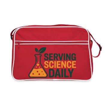 Registered Dietitian Evidence-Based Nutrition Gear - Retro Bag - red/white - Front