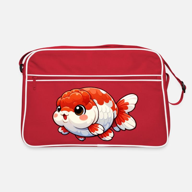 Rnachu Goldfish Design Retro Bag