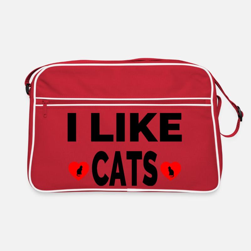 Katzen Retro Tasche