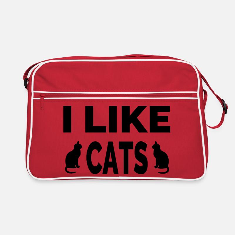 Katzen Retro Tasche