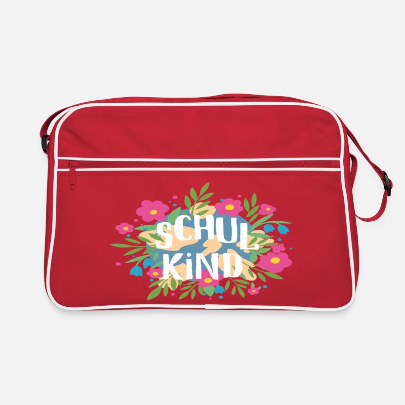 Schulkind  Retro Tasche