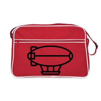 Airship - Retro Bag - red/white - Front