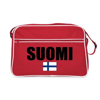 Suomi - Retro Bag - red/white - Front