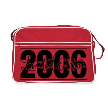 Edition limitée 2006 - Sac Retro - rouge/blanc - Devant