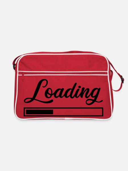 Loading - Retro Bag - red/white - Front