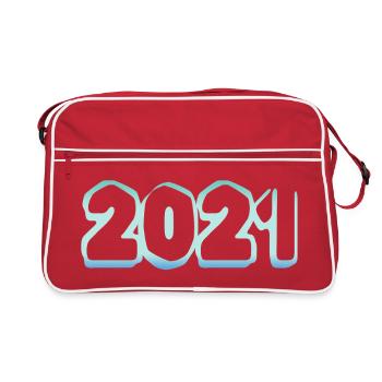 Eisblock 2021 - Retro Bag - red/white - Front