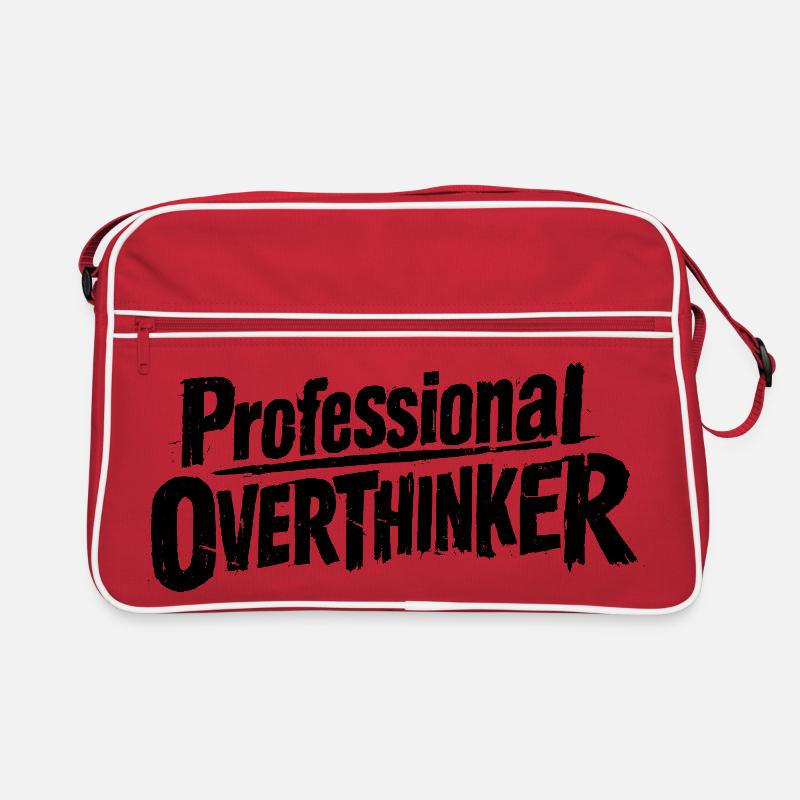 Hold on let me Overthink this Retro Tasche