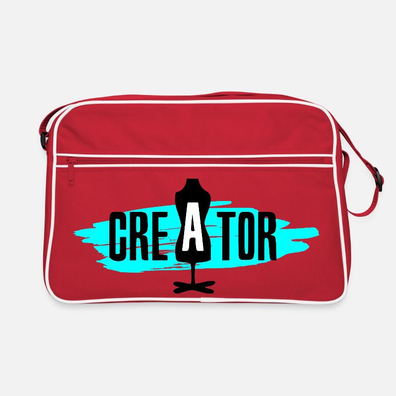 Creator - Blau Retro Tasche