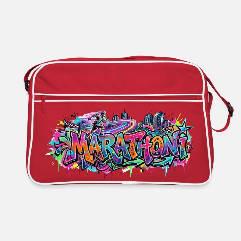 Farbrausch Marathon Graffiti Retro Bag