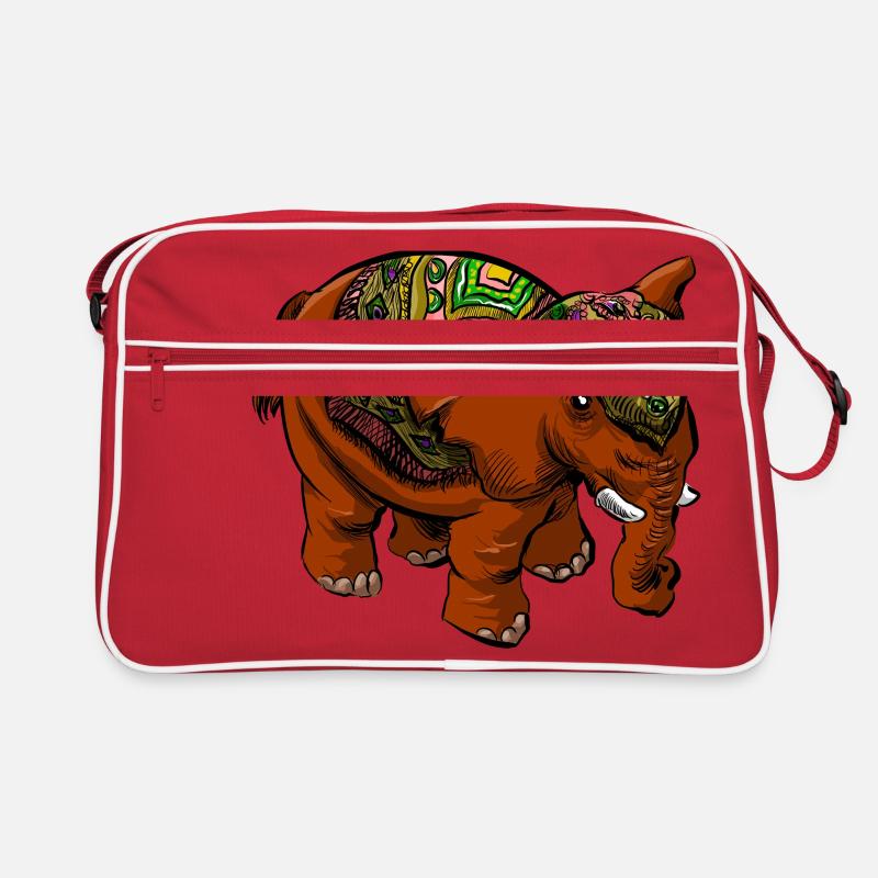 Elefant Retro Tasche