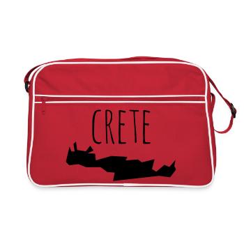 crete - Retro Bag - red/white - Front