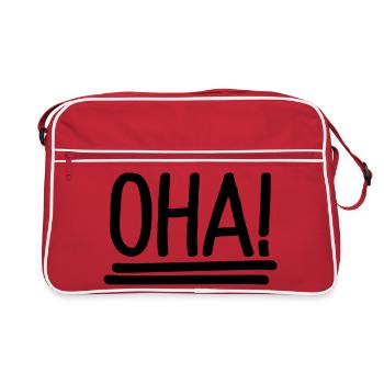 oha - Retro Bag - red/white - Front