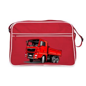 Camion rouge - Sac Retro - rouge/blanc - Devant