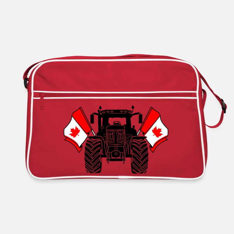 Tractor Two Flags Canada Retro Bag