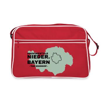 Basse-Bavière | DEGGENDORF - Sac Retro - rouge/blanc - Devant