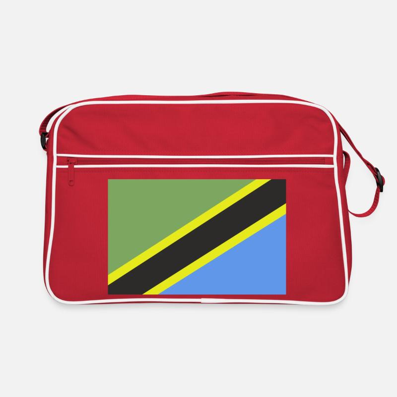 Drapeau de la Tanzanie Sac Retro