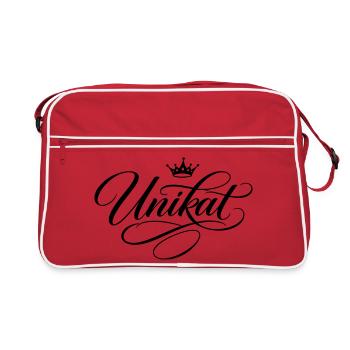 Unique crown - Retro Bag - red/white - Front