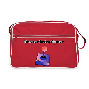 Éternellement Rétro Gamer - Sac Retro - rouge/blanc - Devant