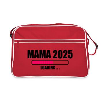 Mama 2025 - Sac Retro - rouge/blanc - Devant