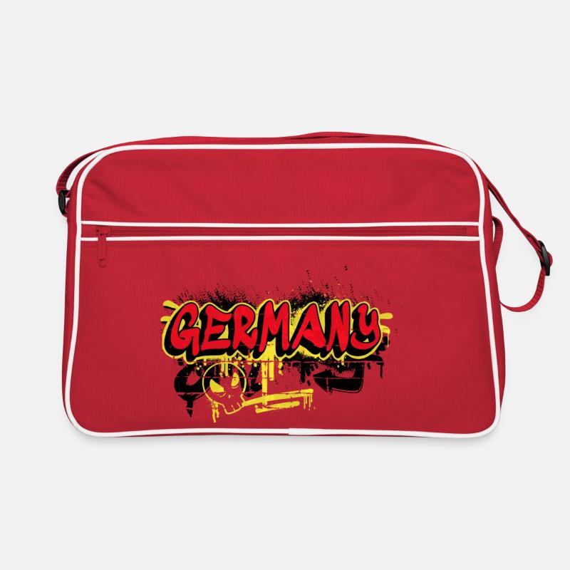 Germany Graffiti Flags Design Retro Bag