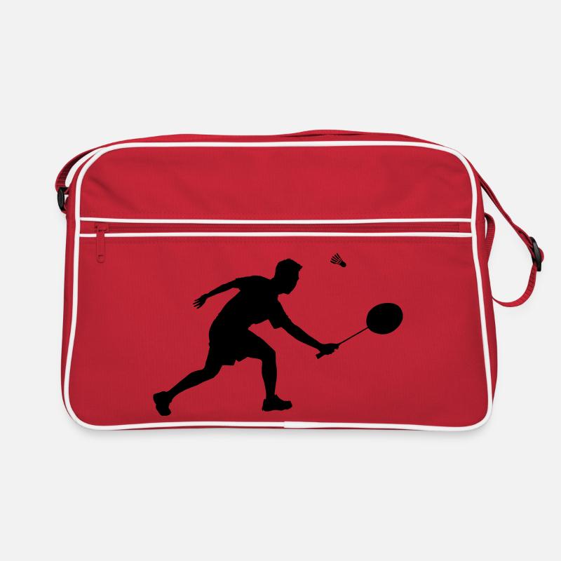 Badminton Schatten Retro Tasche