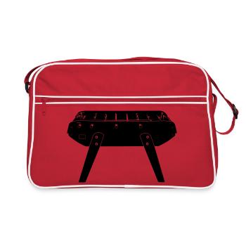 Table for table football - Retro Bag - red/white - Front