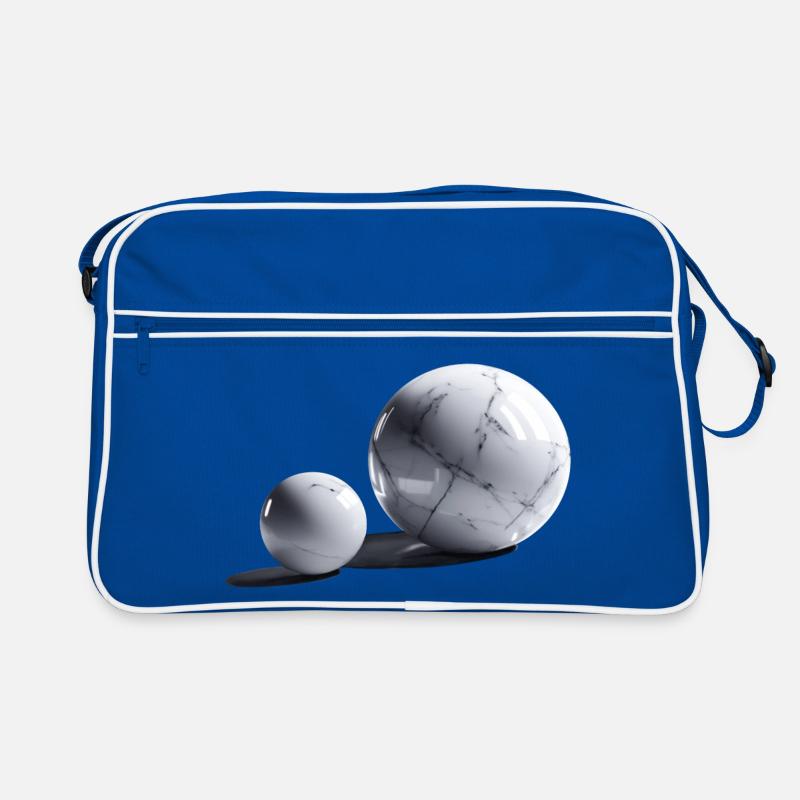 Marble Ball/Sphere Retro Bag