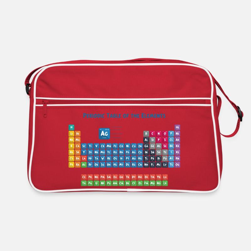 Tableau périodique des éléments 2 Sac Retro