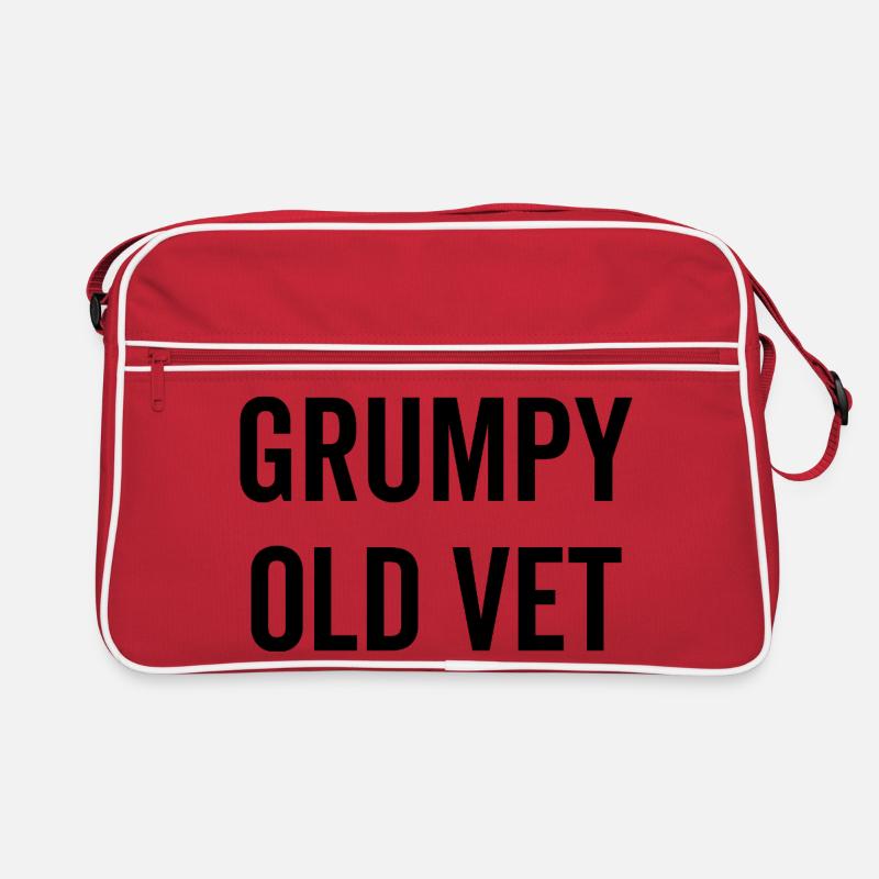 Grumpy Old Vet Retro Bag