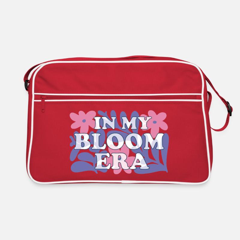 Dans mon ère de floraison – Expression de l’ère florale Sac Retro