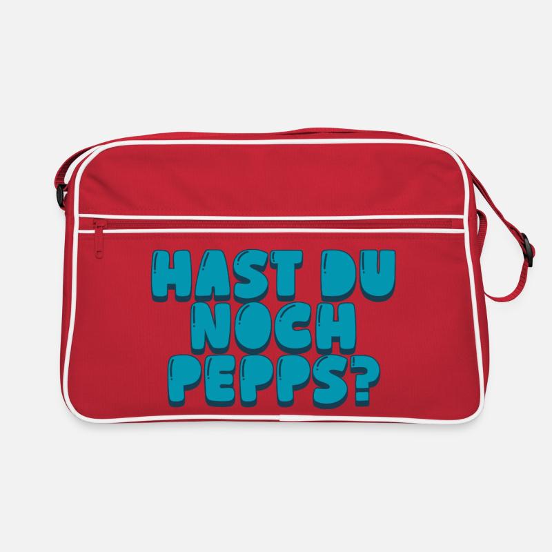 Hast du noch Pepps? Retro Tasche