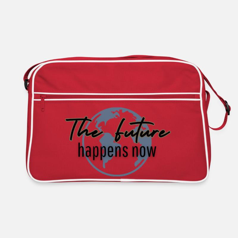 The Future Happens Now Retro Bag