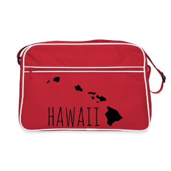 hawaii - Sac Retro - rouge/blanc - Devant