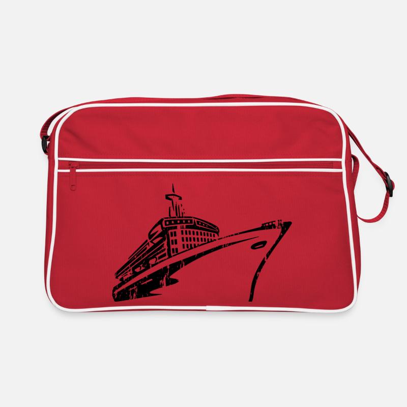Cruise Ship Cruise Ship Luxury Retro Bag