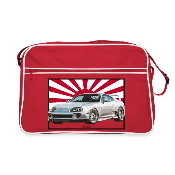 Supra mk4 Édition Swycar - Sac Retro - rouge/blanc - Devant