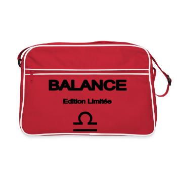 BALANCE SIGNE ASTRO ELEGANT - Sac Retro - rouge/blanc - Devant
