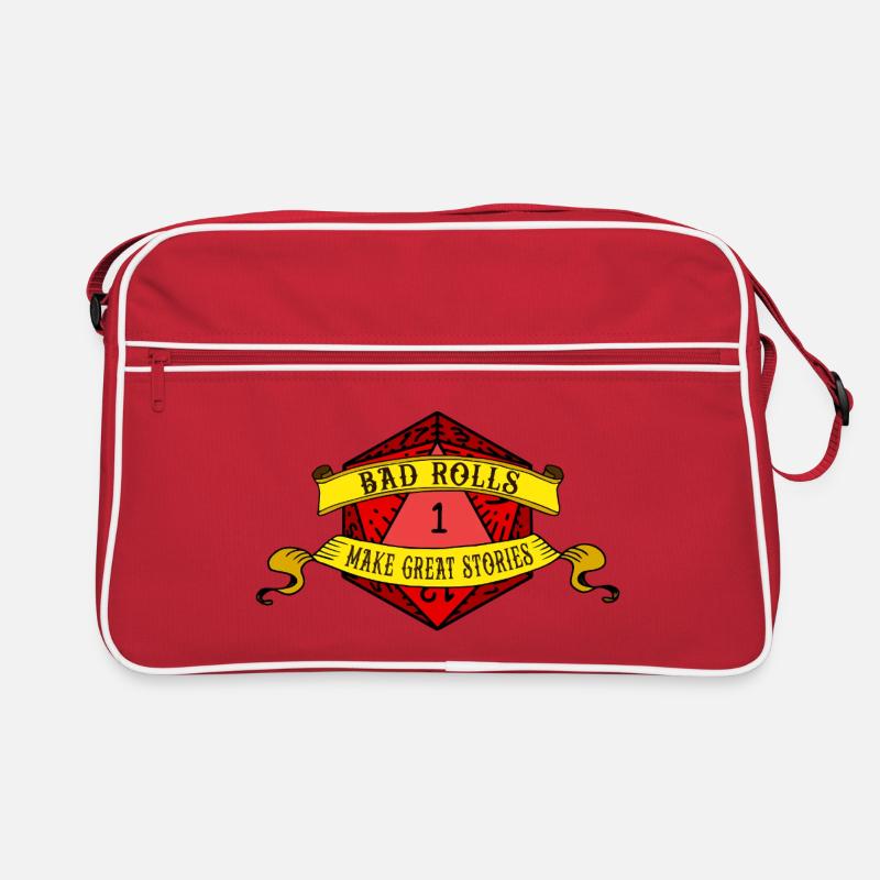 Bad Rolls Make Great Stories Retro Bag