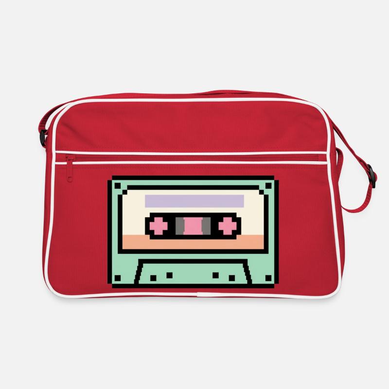 Cassette rétro 8 bits pixel art Sac Retro