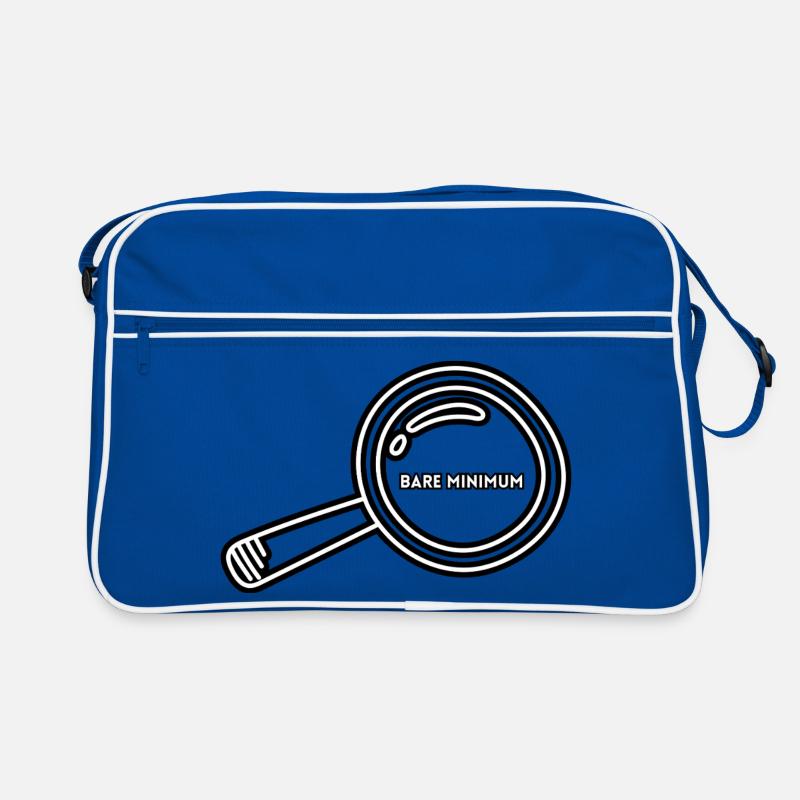 Bare Minimum Magnifying Glass Minimalist Design Retro Bag