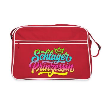 Schlager Princess - Schlager Princess - Retro Bag - red/white - Front
