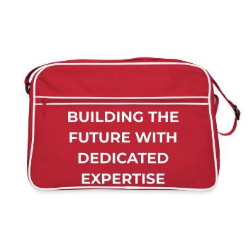 Kiwi Expert Dedicated Expertise - Retro Bag - red/white - Front