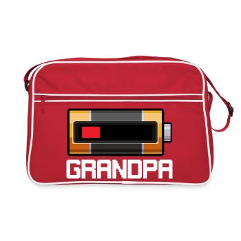 Retro Pixel Camera Gadget - Retro Bag - red/white - Front