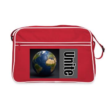 World Ball Unity in Motion - Retro Bag - red/white - Front