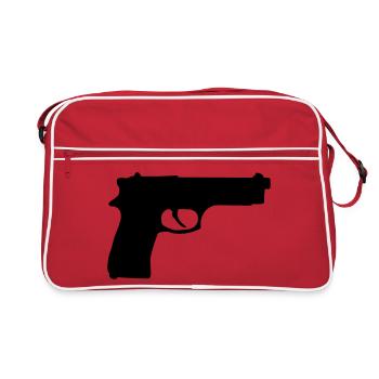 Gun - Retro Bag - red/white - Front