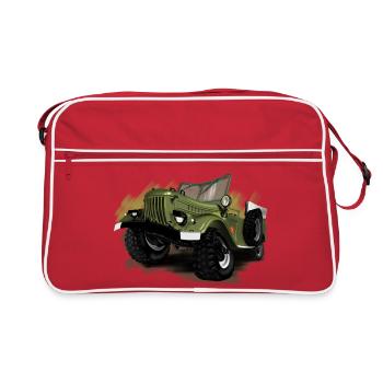 GAZ 69 - Retro Bag - red/white - Front