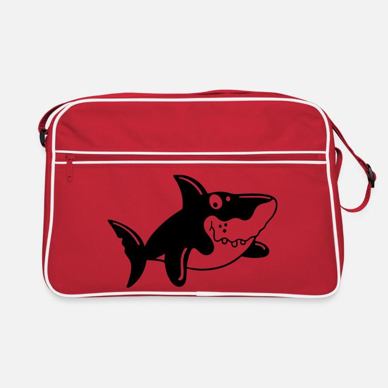 Der Hai Retro Tasche