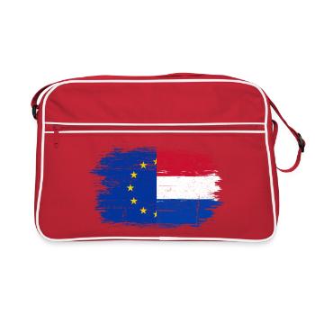 EU Dutch Flag Fusion - Retro Bag - red/white - Front