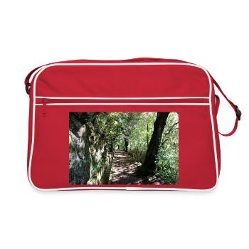 Madeira Portugal Poster - Retro Bag - red/white - Front